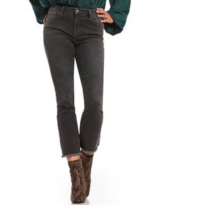 Free People Straight Crop Jean